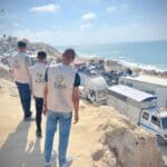 Gazze Destek Derneği, Göç Yolunda Gıda Kolileri Dağıtıyor