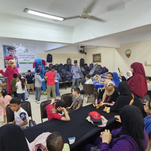 GDD distributes supplies to Palestinian students in Egypt