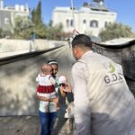 Gazze Destek continues milk distribution for children in displacement camps