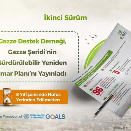 Gazze’de Halkın Yerinden Edilmeden Sürdürülebilir Yeniden İmar İçin Önerilen Planın Başlatılmasına İlişkin Resmî Yazı – 2. Sürüm